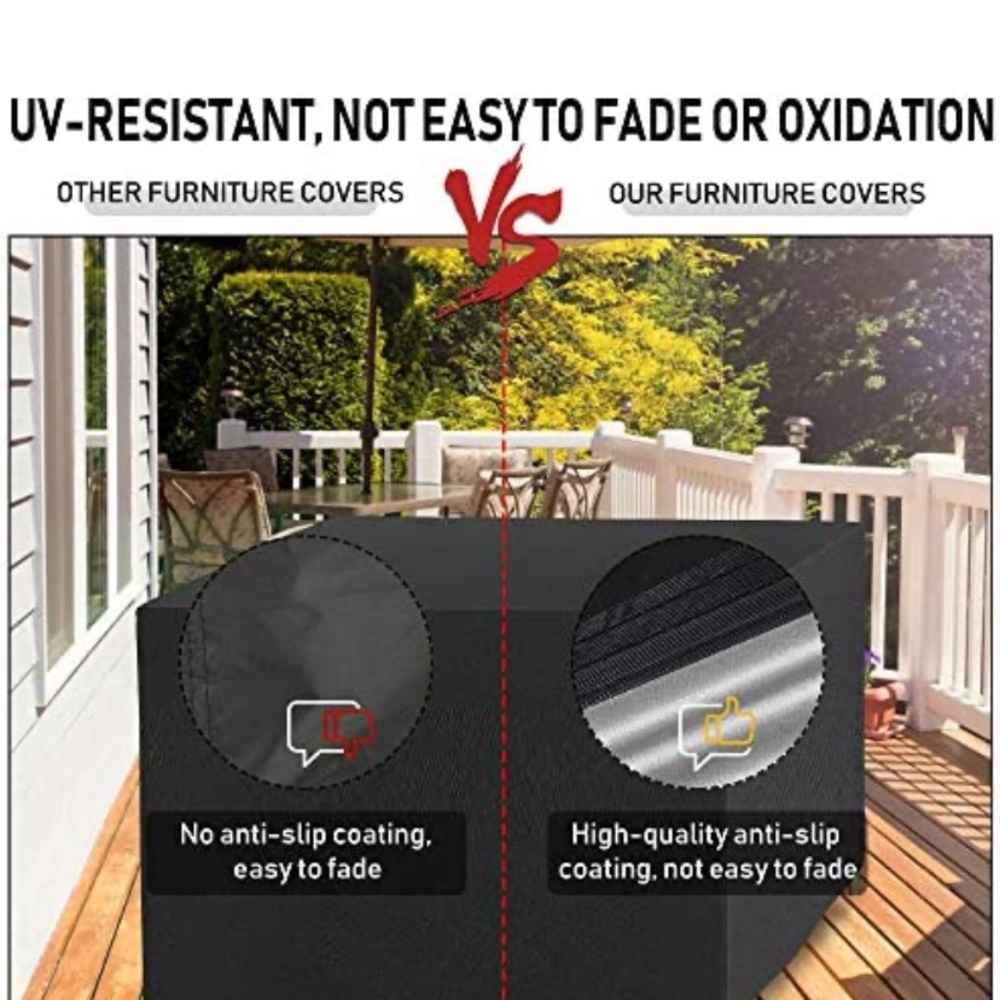 Patio furniture cover - Picture 3 of 8